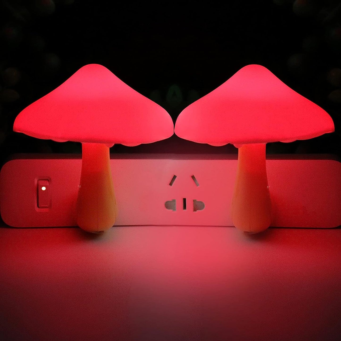 Mushroom Wall Socket Lamp