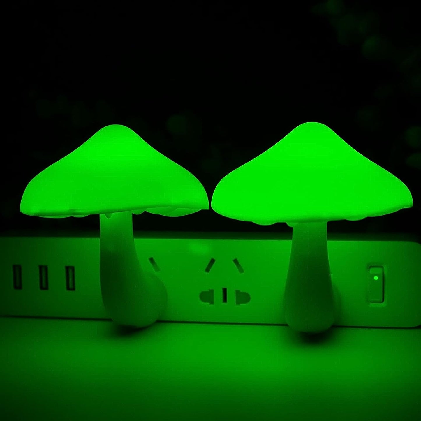 Mushroom Wall Socket Lamp
