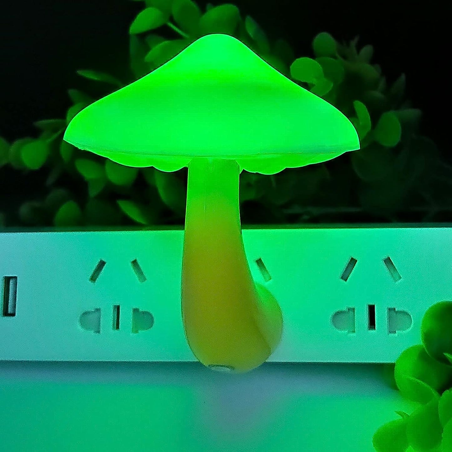 Mushroom Wall Socket Lamp