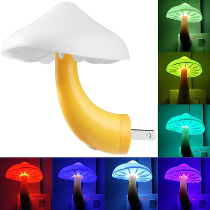 Mushroom Wall Socket Lamp