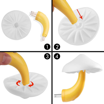 Mushroom Wall Socket Lamp